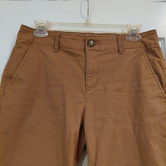 LOFT Women's Size 2 The Monroe Slim Truffle Chino Pants - Picture 2 of 11